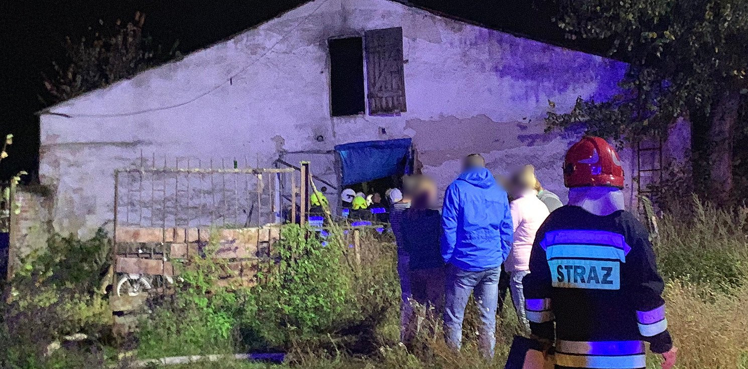 Kruszwica.online - Pożar stodoły w gminie Kruszwica