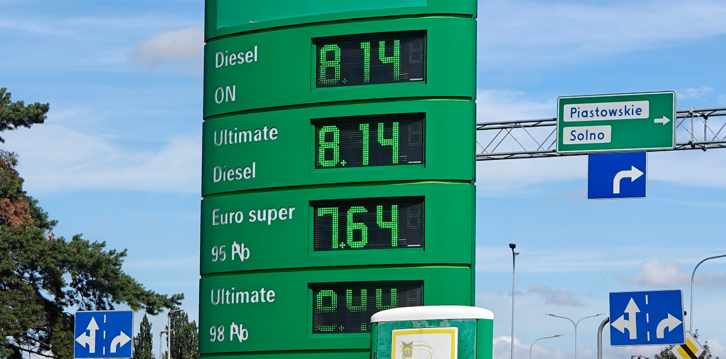Inowrocław - Diesel w Inowrocławiu już po 8 zł