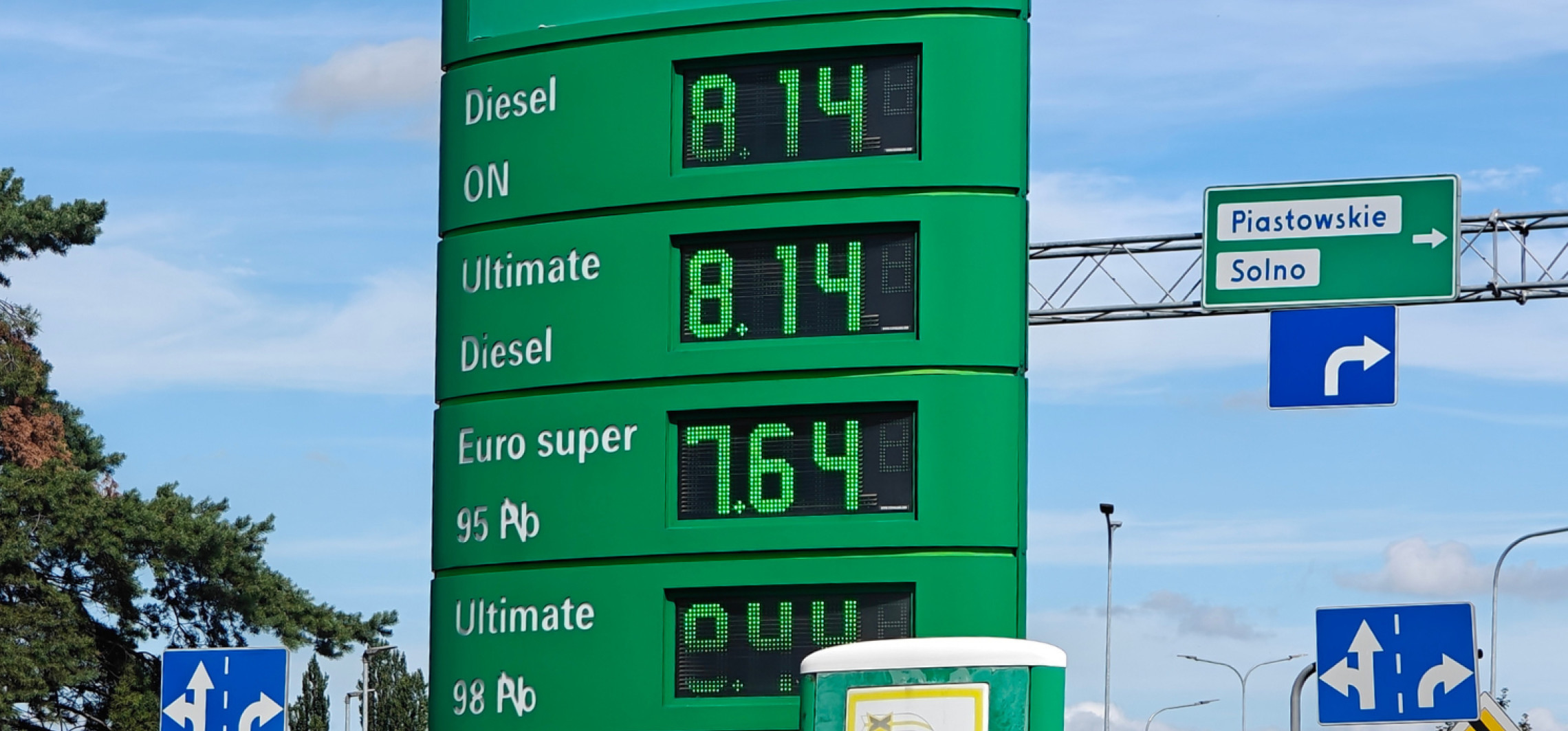 Diesel w Inowrocławiu już po 8 zł