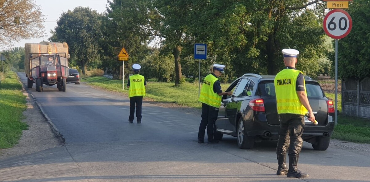 Inowrocław - Masowe kontrole na drogach. Cztery osoby prowadziły po alkoholu