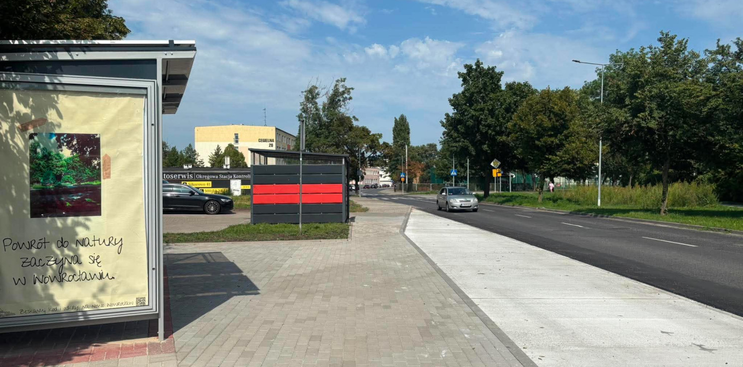 Inowrocław - Autobusy wróciły na Cegielną. Koniec remontu zatok