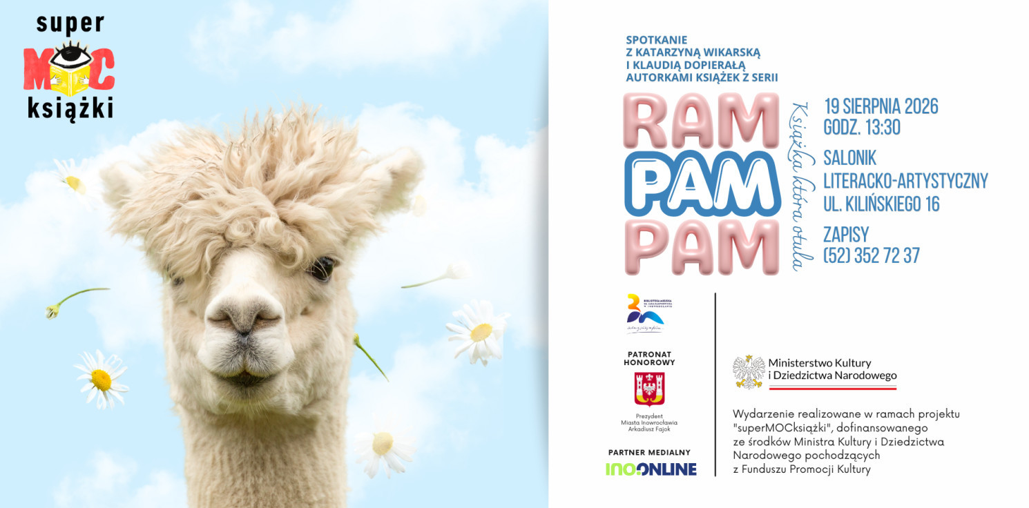 Inowrocław - "Rampampam" na żywo. Spotkanie z autorkami książki dla dzieci