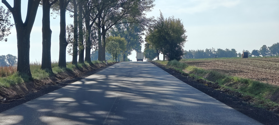 Tutaj kierowcy jeżdżą już po nowej nawierzchni