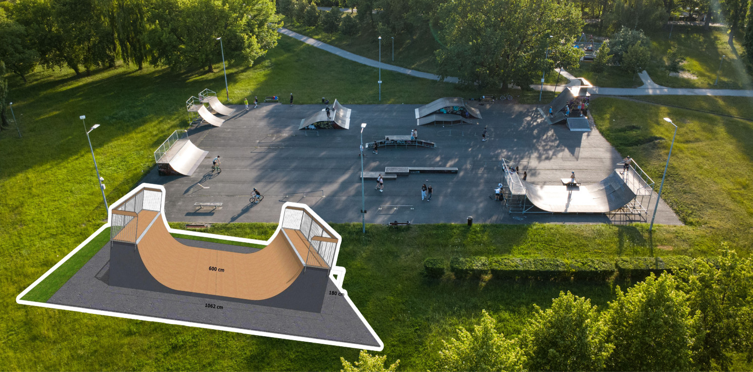 Inowrocław - Będzie nowe urządzenie w skate parku