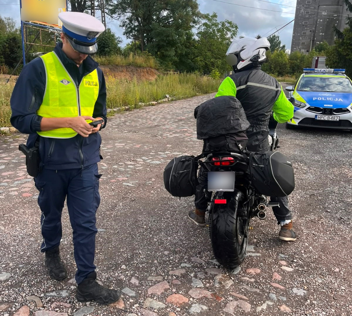 Motocykliści pod lupą policjantów. 15 przypadków przekroczenia prędkości