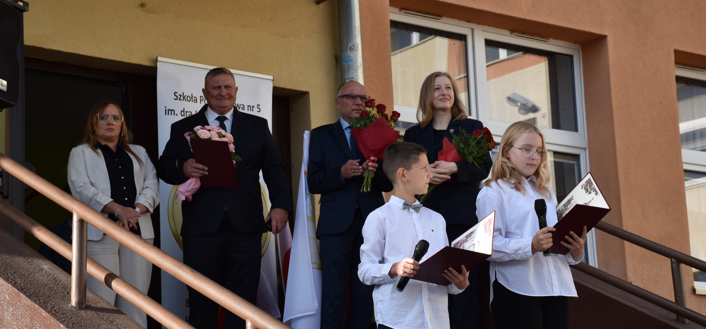 Nowy dyrektor SP nr 5 otworzył rok szkolny