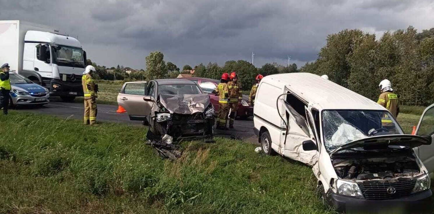 Region - Wypadek w regionie. Jedna osoba trafiła do szpitala