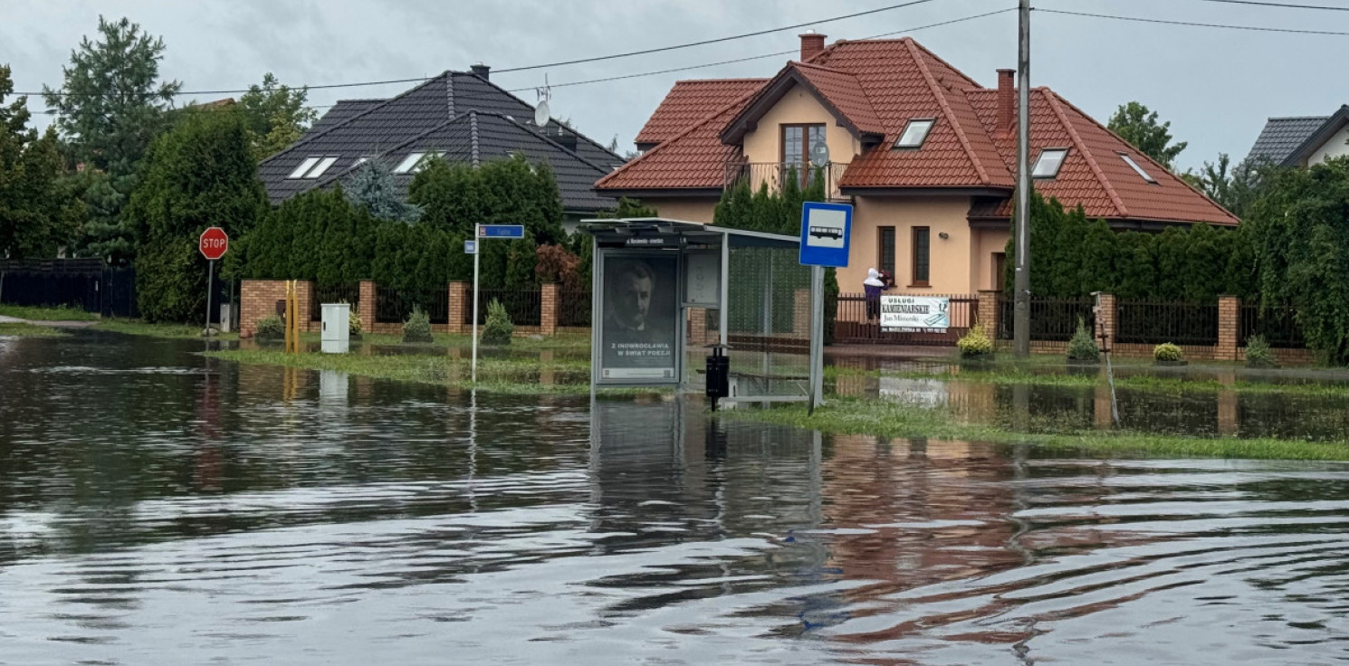 Inowrocław - Inowrocław  nie wytrzymał ulewy. Będą zmiany