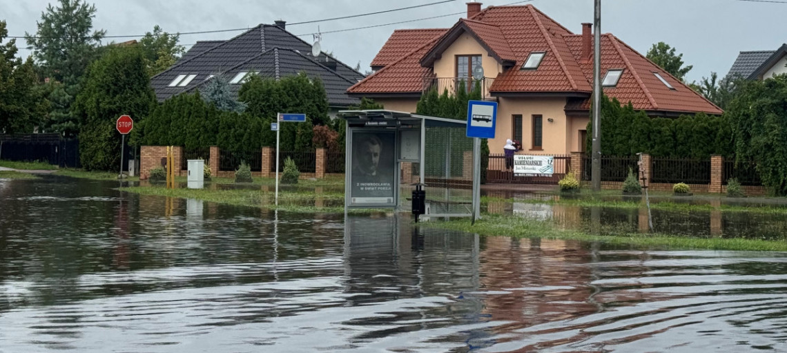 Inowrocław  nie wytrzymał ulewy. Będą zmiany