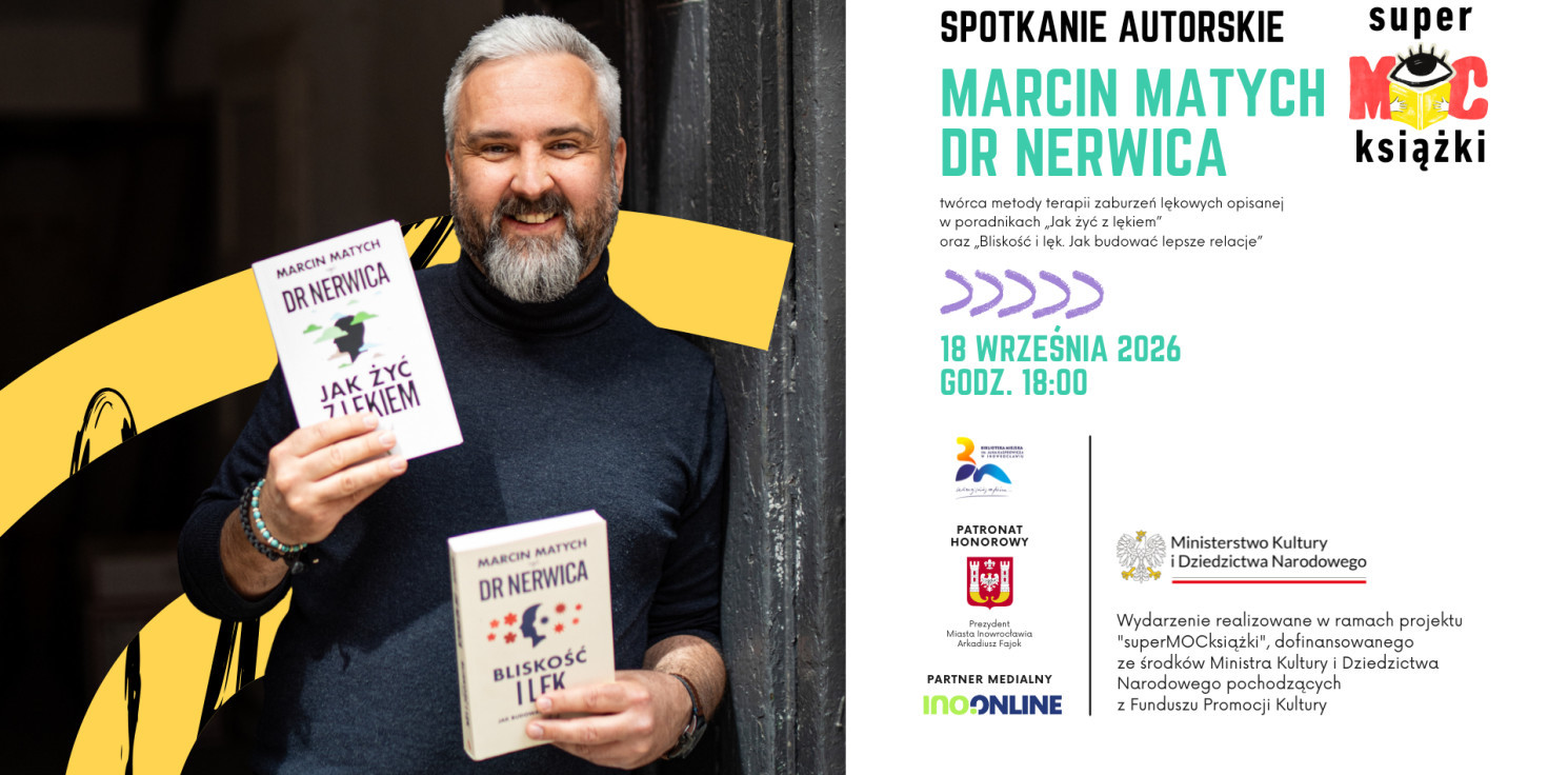 Inowrocław - Dr Nerwica przyjedzie do Inowrocławia