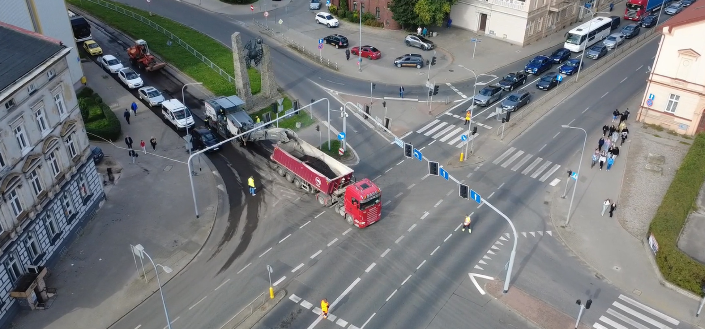 Trwa remont al. Kopernika. Są utrudnienia i korki