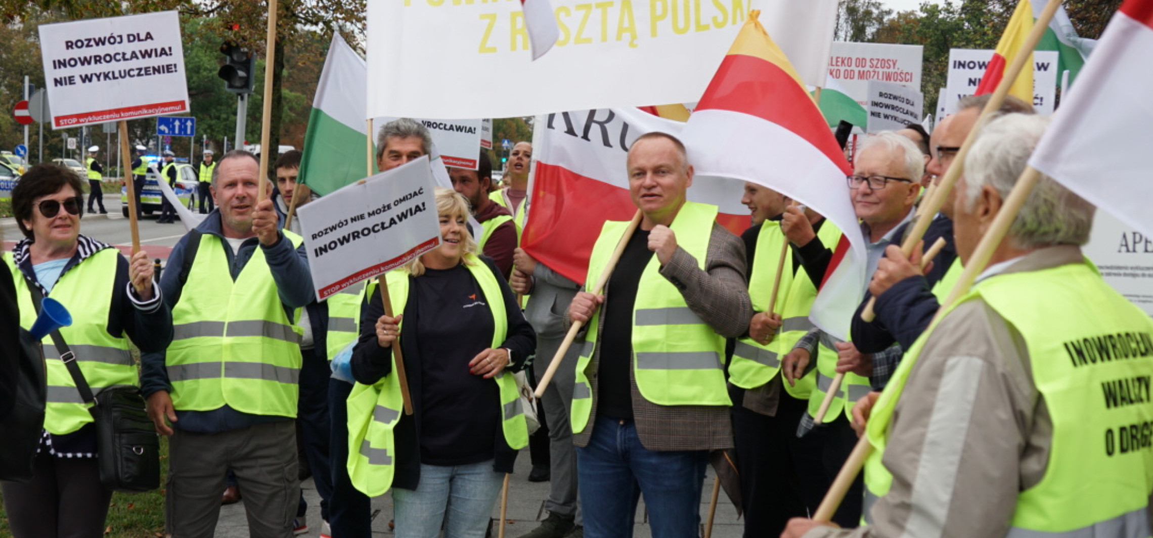 "Inowrocław nie da się wykluczyć!" Protest w Warszawie [LIVE]