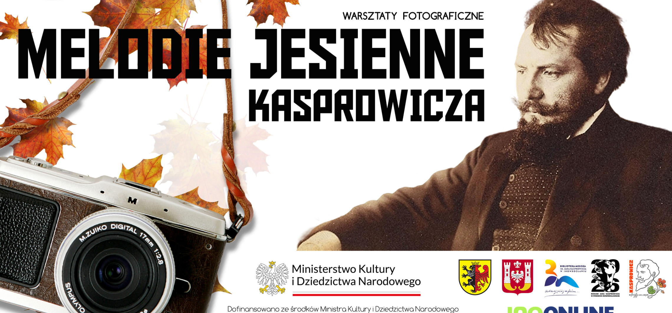 Jesień na zdjęciach inspirowanych Kasprowiczem. Biblioteka zaprasza na warsztaty