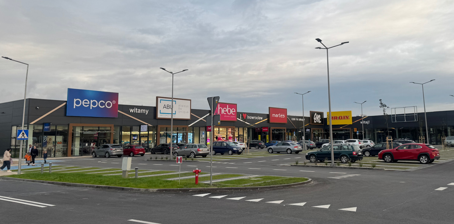 Inowrocław - Dzisiaj w Inowrocławiu. Otwarcie nowego parku handlowego