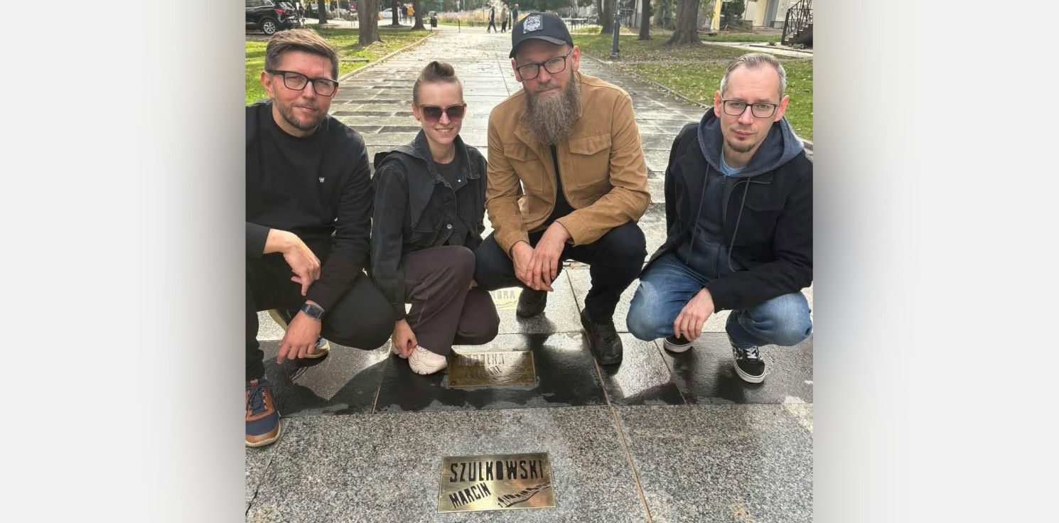 Inowrocław - Nazwisko muzyka z Inowrocławia trafiło do Alei Bluesa