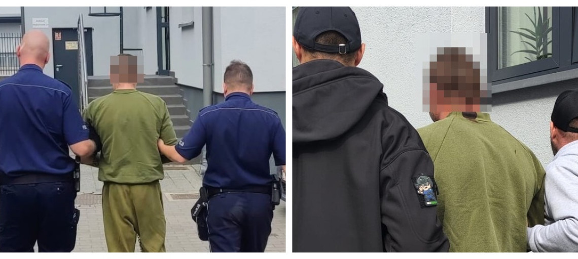 Podejrzani aresztowani, policja pokazała zdjęcia z doprowadzenia