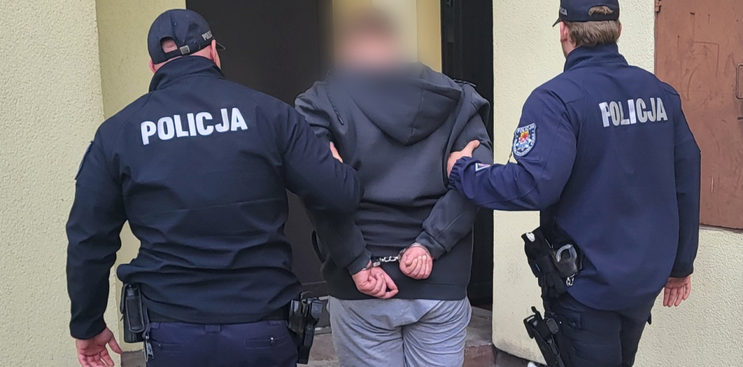 Mogilno - Agresywny 36-latek zaatakował policjanta. Groził mu śmiercią