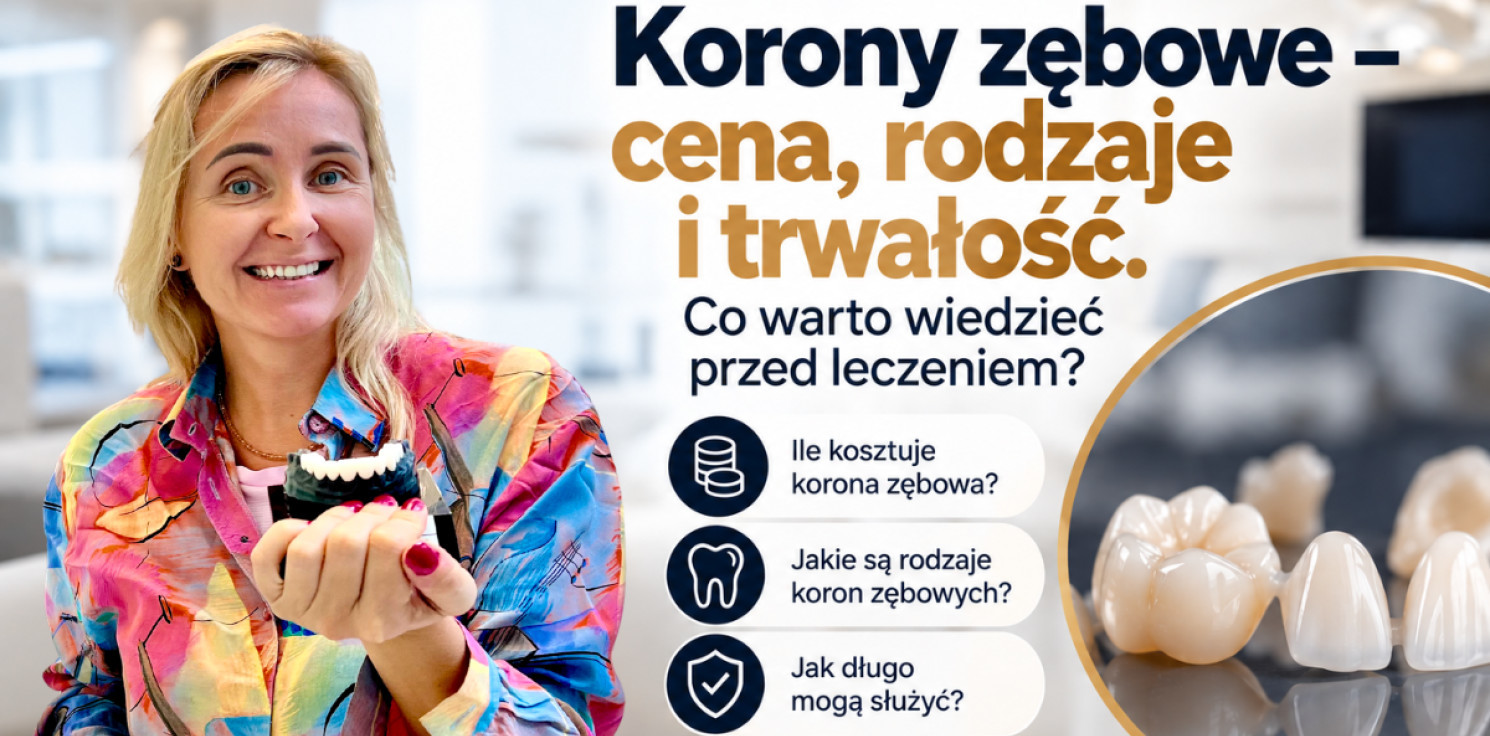 Region - Korony zębowe – cena, rodzaje i trwałość. Co warto wiedzieć przed leczeniem?