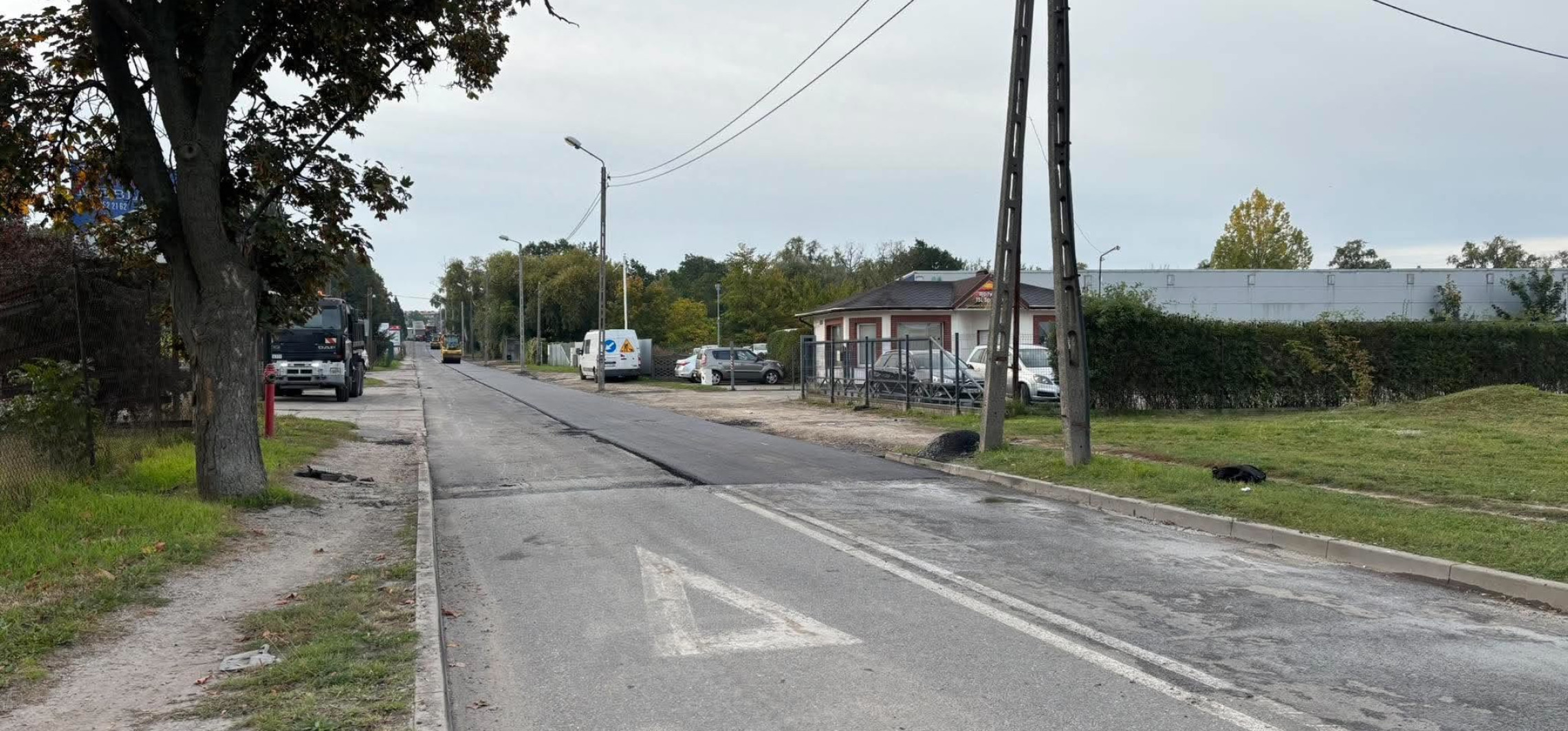 Utrudnienia na ul. Marcinkowskiego. Kładą asfalt