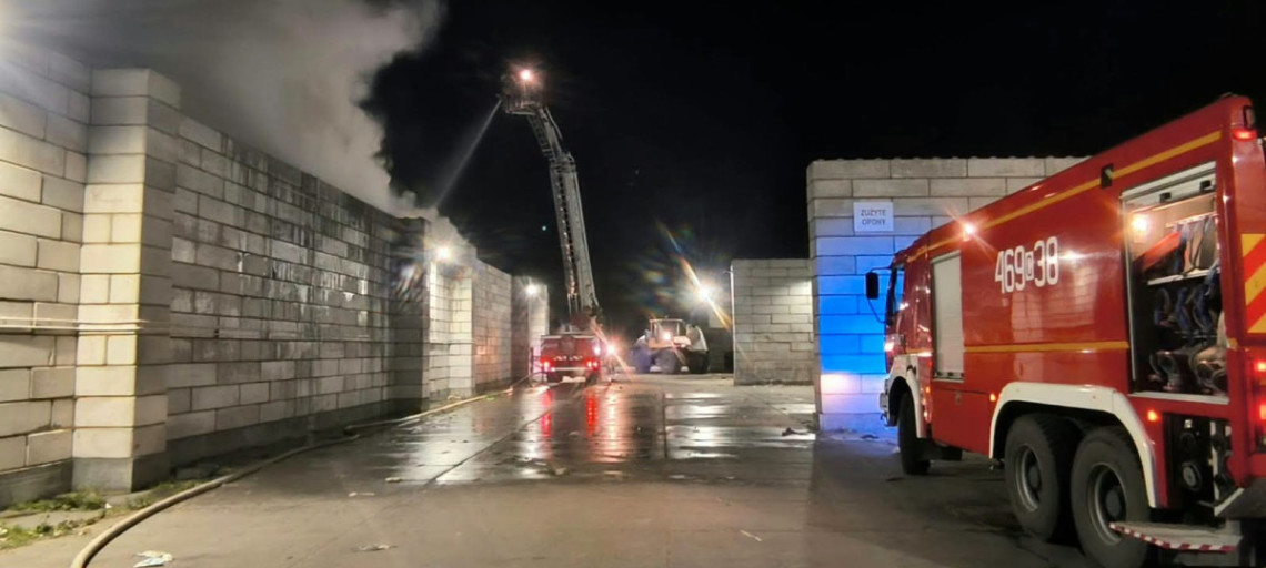 Jak doszło do pożaru na RIPOK-u? Policja ma nowe ustalenia