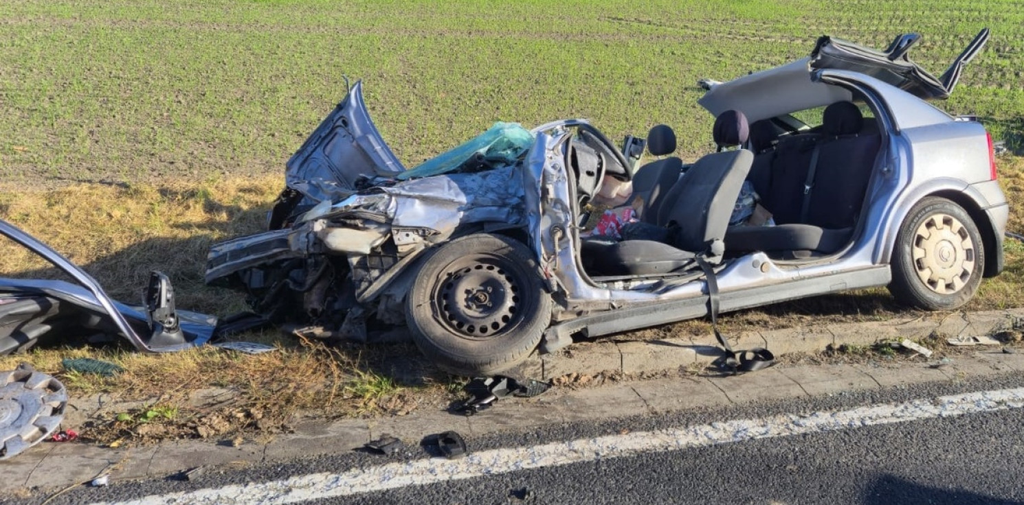 Region - Z Opla została miazga. 71-latkę zabrał śmigłowiec LPR