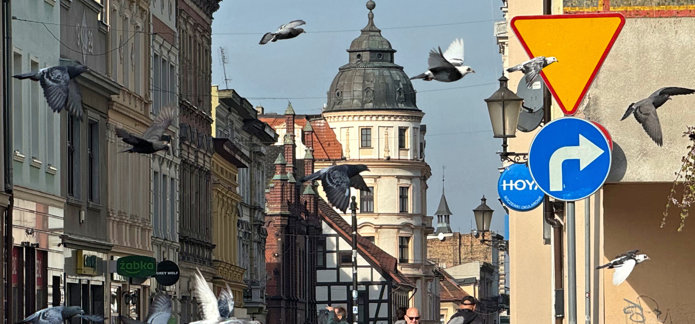 Dzisiaj w Inowrocławiu. Deszczowa aura przez cały dzień