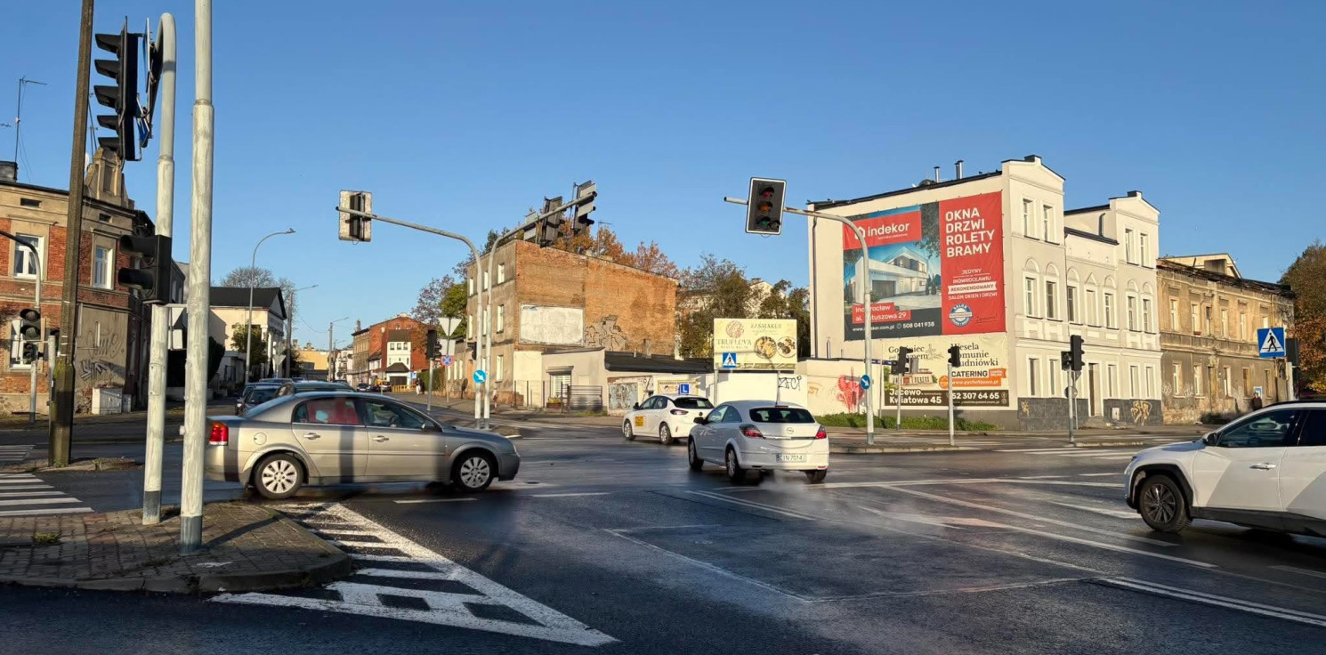 Inowrocław - Uwaga kierowcy i piesi. Tu nie działa sygnalizacja