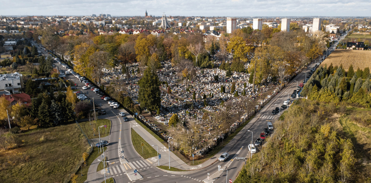 Inowrocław - Będą zmiany dla kierowców przy cmentarzach