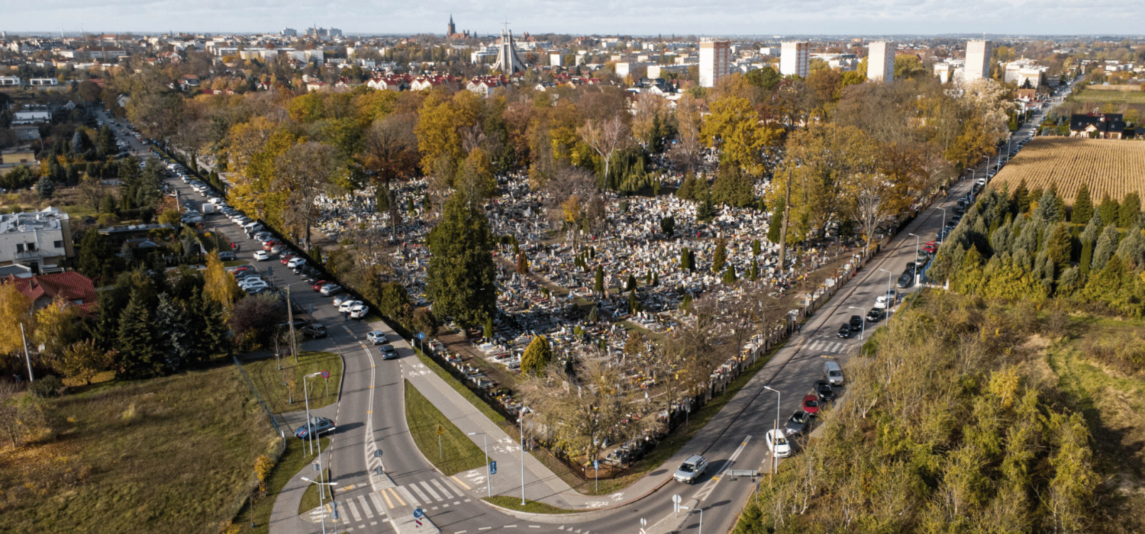 Będą zmiany dla kierowców przy cmentarzach