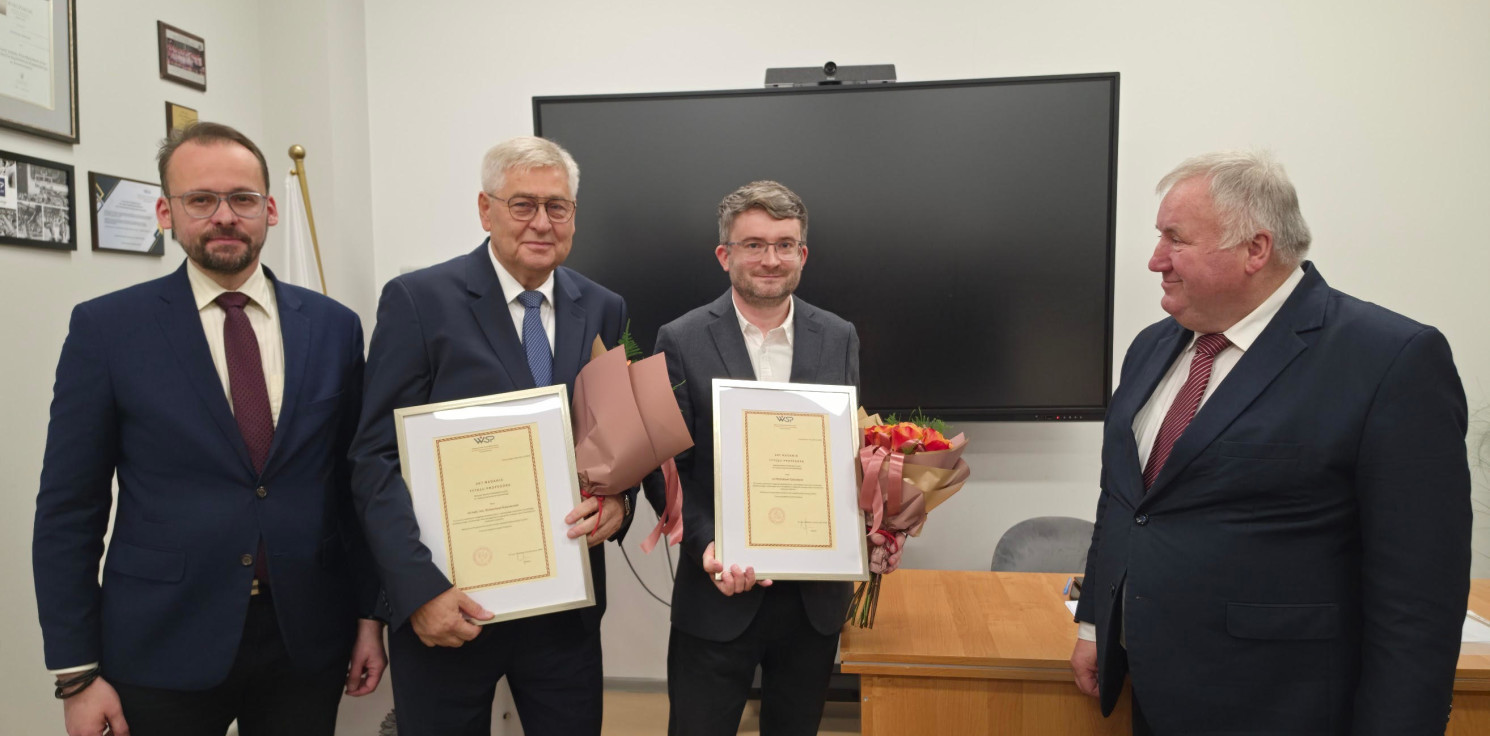 Inowrocław - Dwóch naukowców z tytułami Profesora WSP. Uroczystość w Inowrocławiu