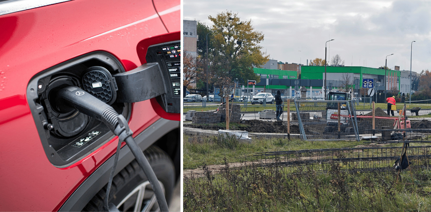 Inowrocław - Czy przy nowych blokach na Rąbinie będzie można naładować auto?