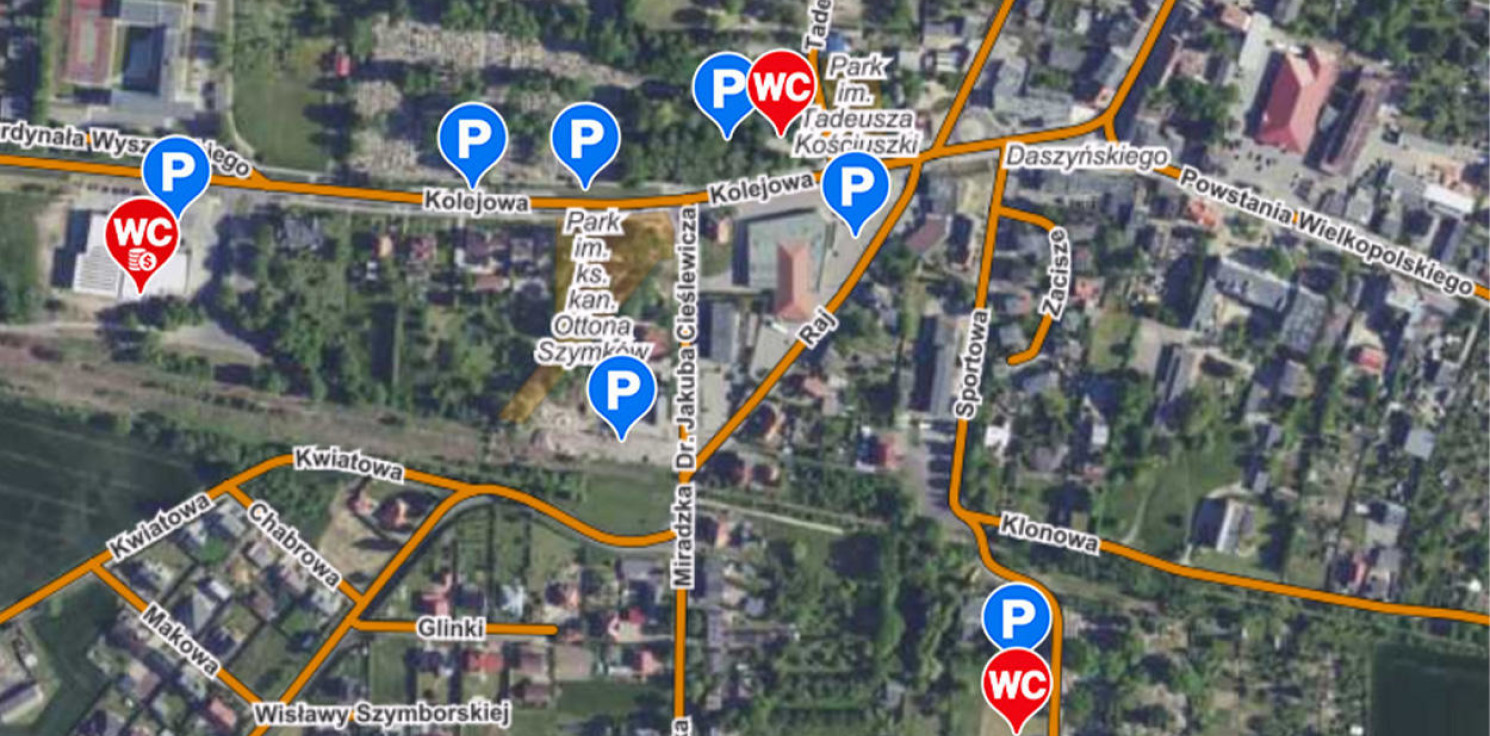 Strzelno - Jedziesz na cmentarz w Strzelnie? Sprawdź parkingi i toalety