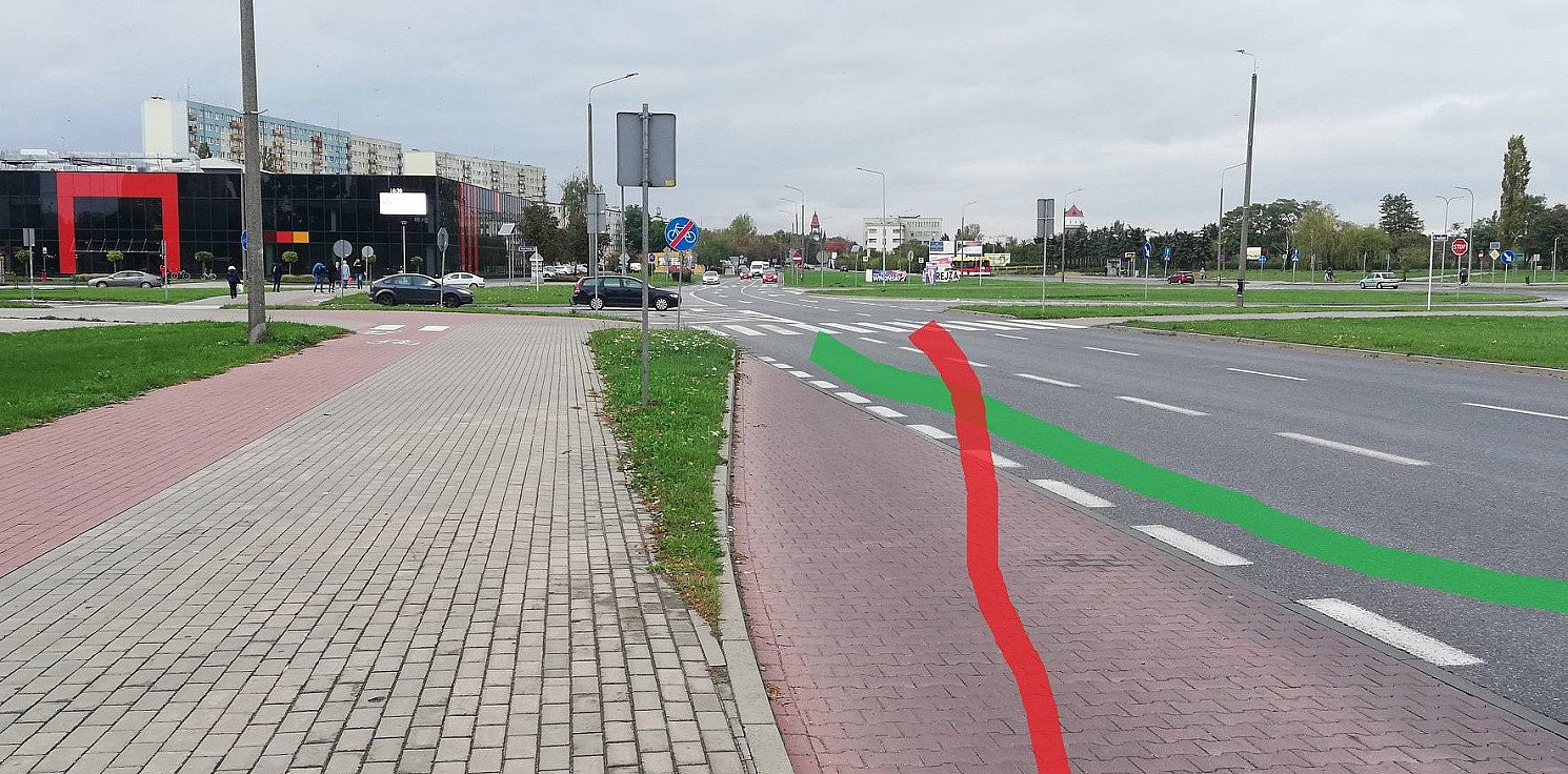 Inowrocław - Kto ma tutaj pierwszeństwo? Jest odpowiedź