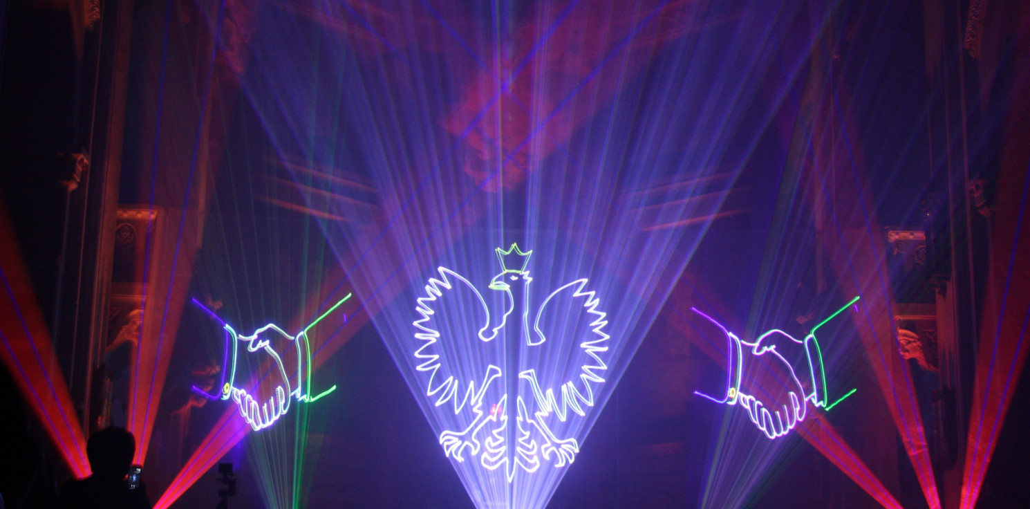Inowrocław - Laserowe widowisko z historią w tle