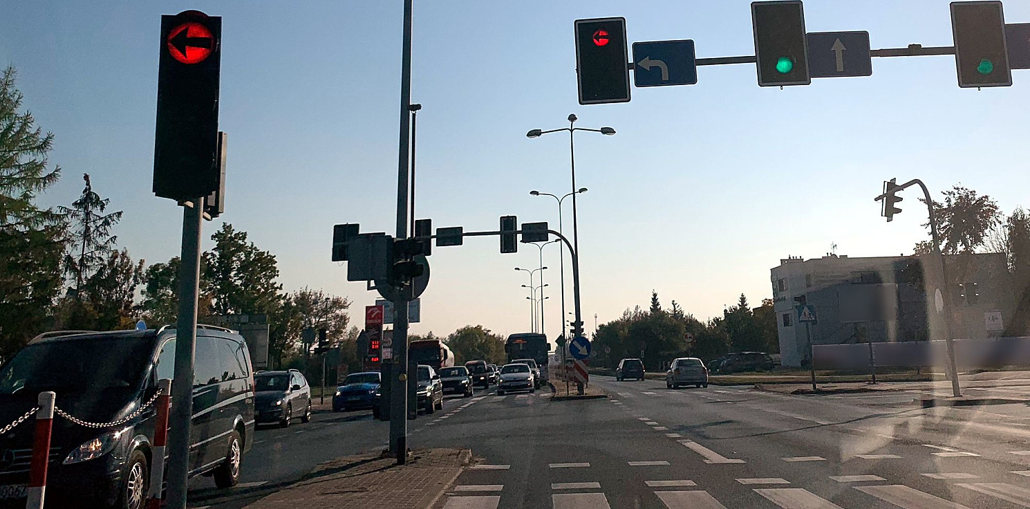 Inowrocław - Sygnalizacja świetlna ponownie działa