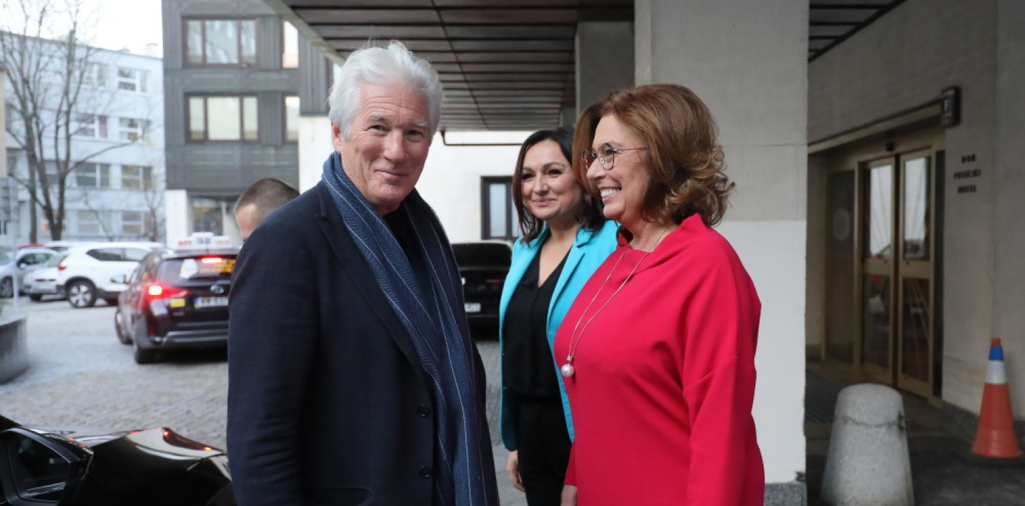 Kraj - Aktor Richard Gere gościł w polskim Sejmie