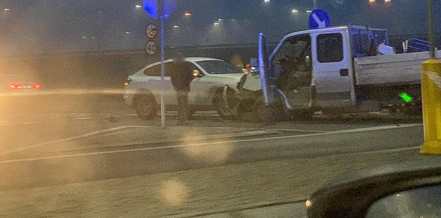 Inowrocław - Zderzenie 3 aut przy wjeździe na obwodnicę
