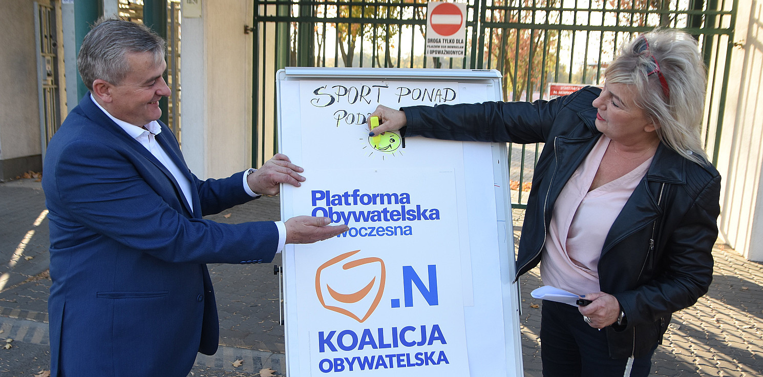 Inowrocław - Sport oczami kandydatów Koalicji Obywatelskiej