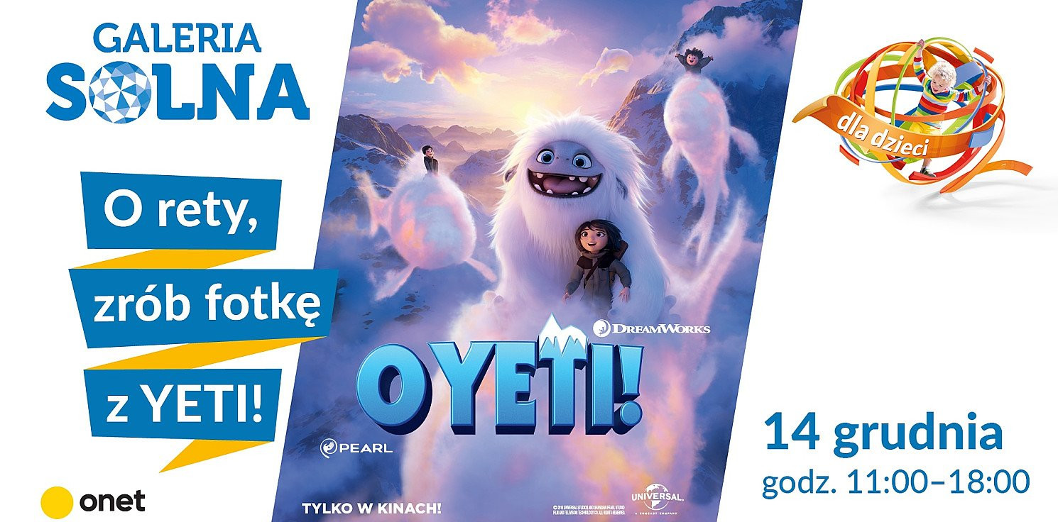 Inowrocław - OKO W OKO Z… YETI w Galerii Solnej!