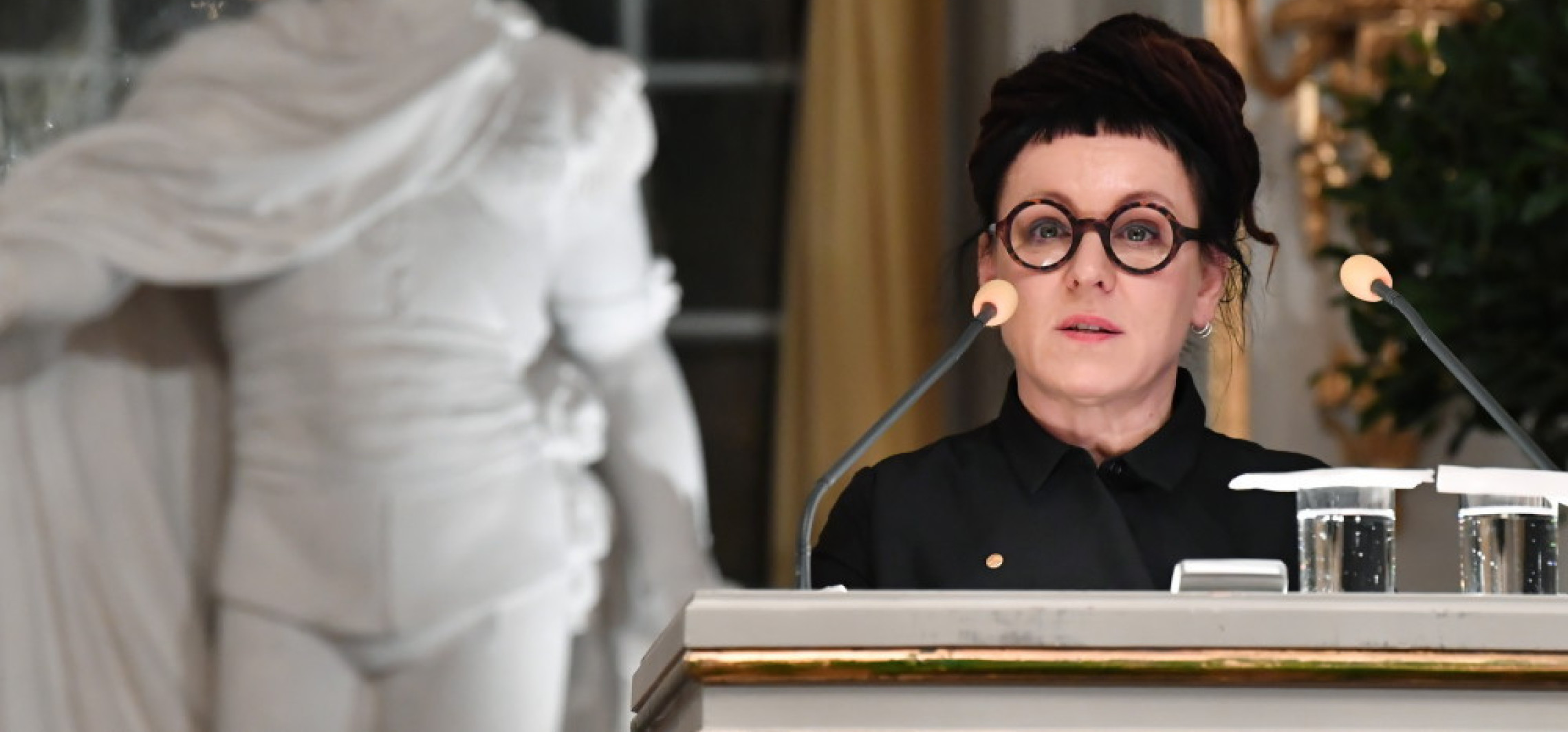 "Czuły narrator" - wykład noblowski Olgi Tokarczuk