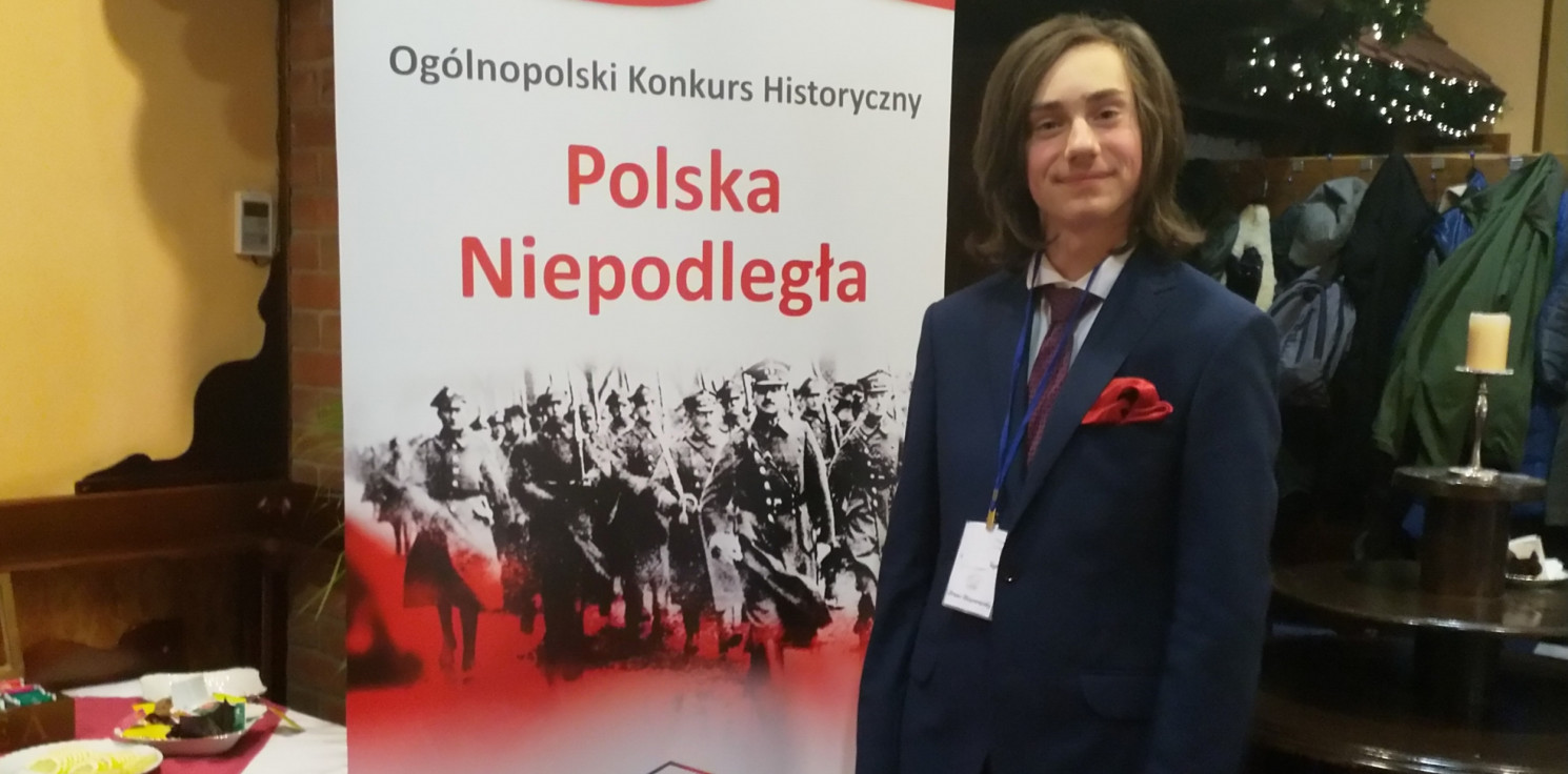 Inowrocław - Drugie miejsce Bruna w ogólnopolskim konkursie