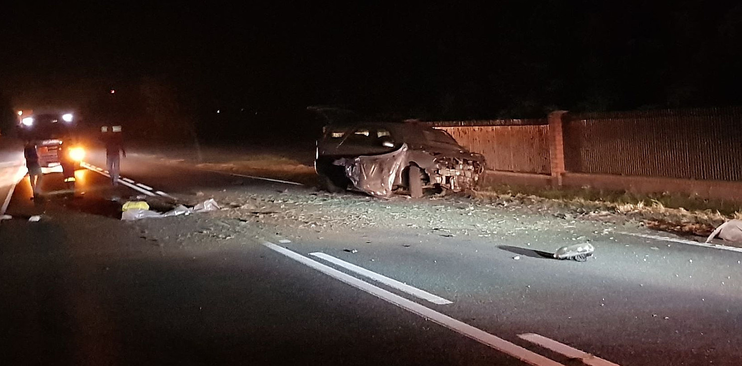 Złotniki Kuj. - Auto wpadło w poślizg, kierowca nietrzeźwy