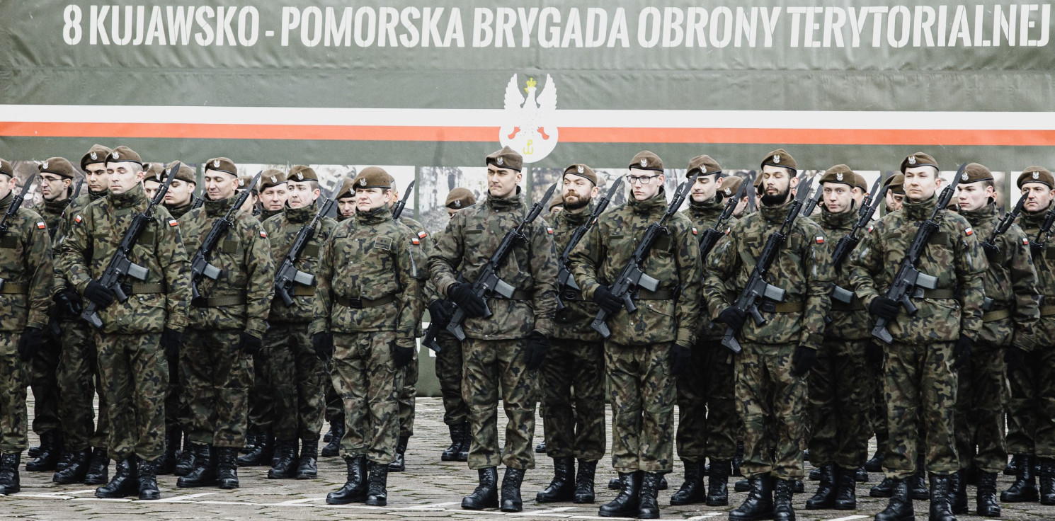 Inowrocław - 100 terytorialsów złożyło u nas przysięgę