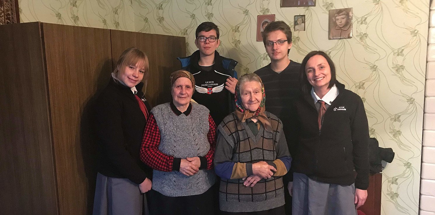 Inowrocław - Harcerki z pomocą dla Polaków na Białorusi