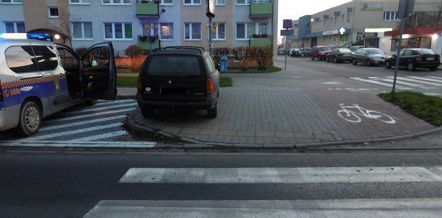 Inowrocław - Posypały się mandaty za nieprawidłowe parkowanie