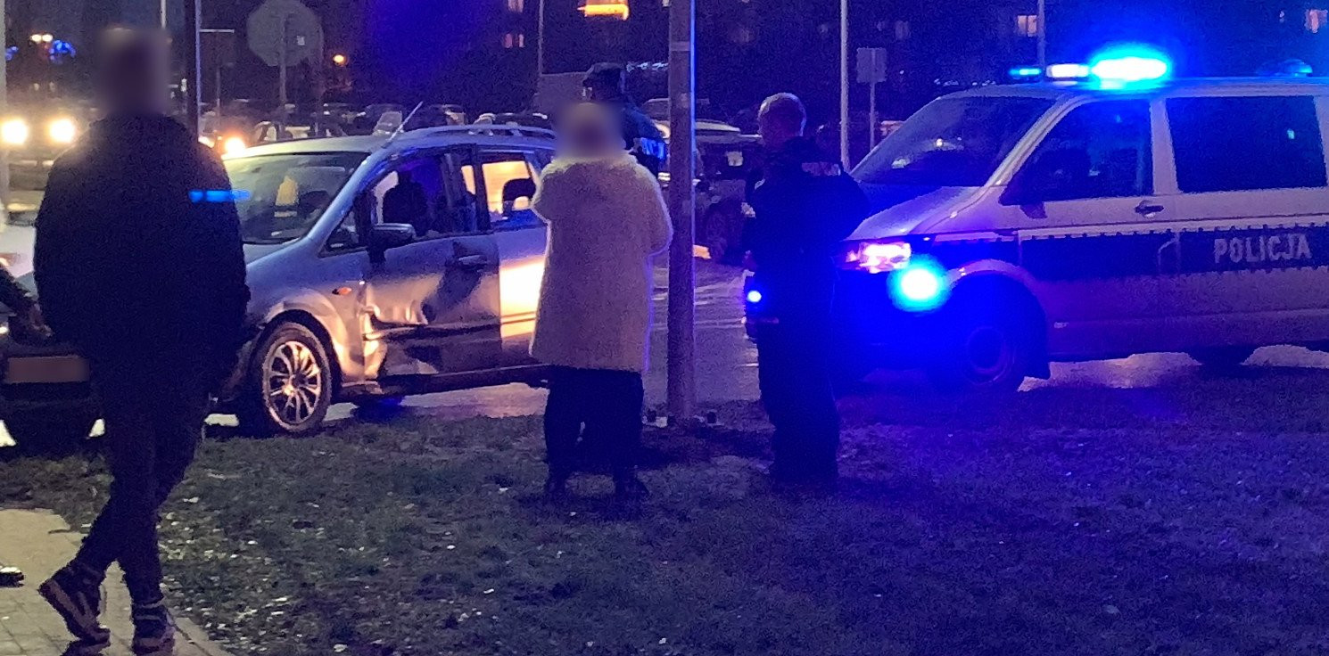 Inowrocław - Na Rąbinie zderzyły się dwa ople
