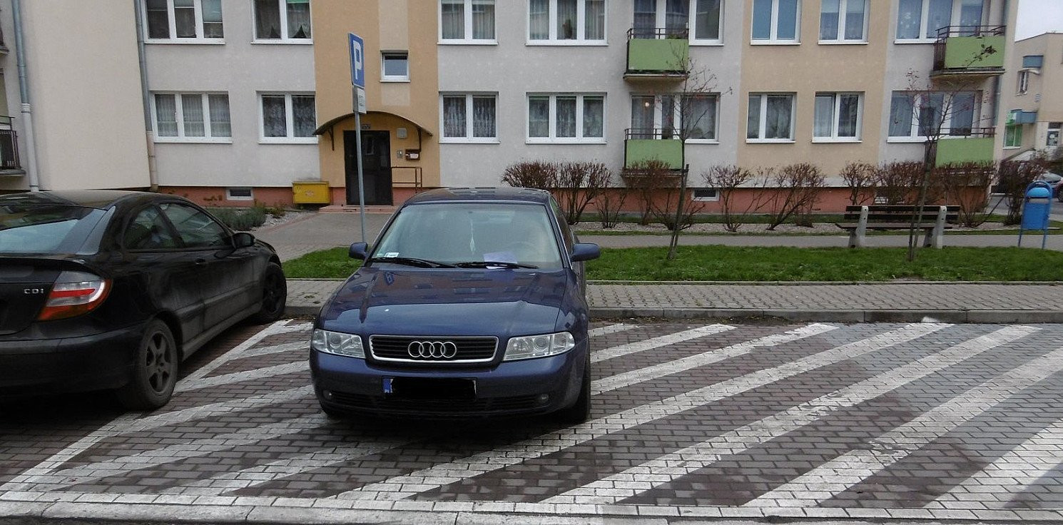 Inowrocław - Za takie parkowanie posypały się mandaty