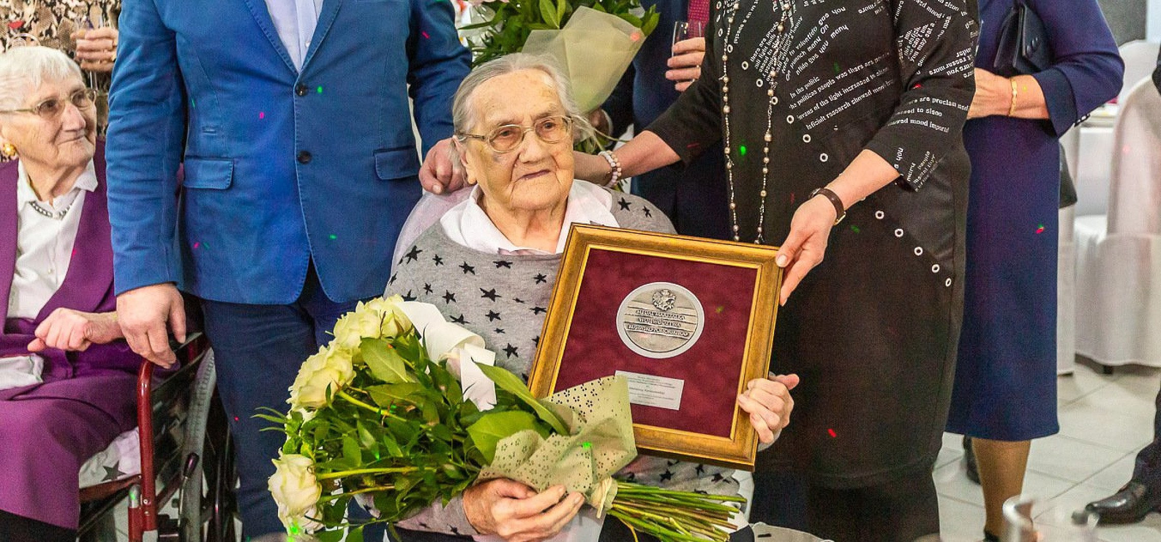 Janikowo - Kolejna stulatka z medalem Unitas Durat