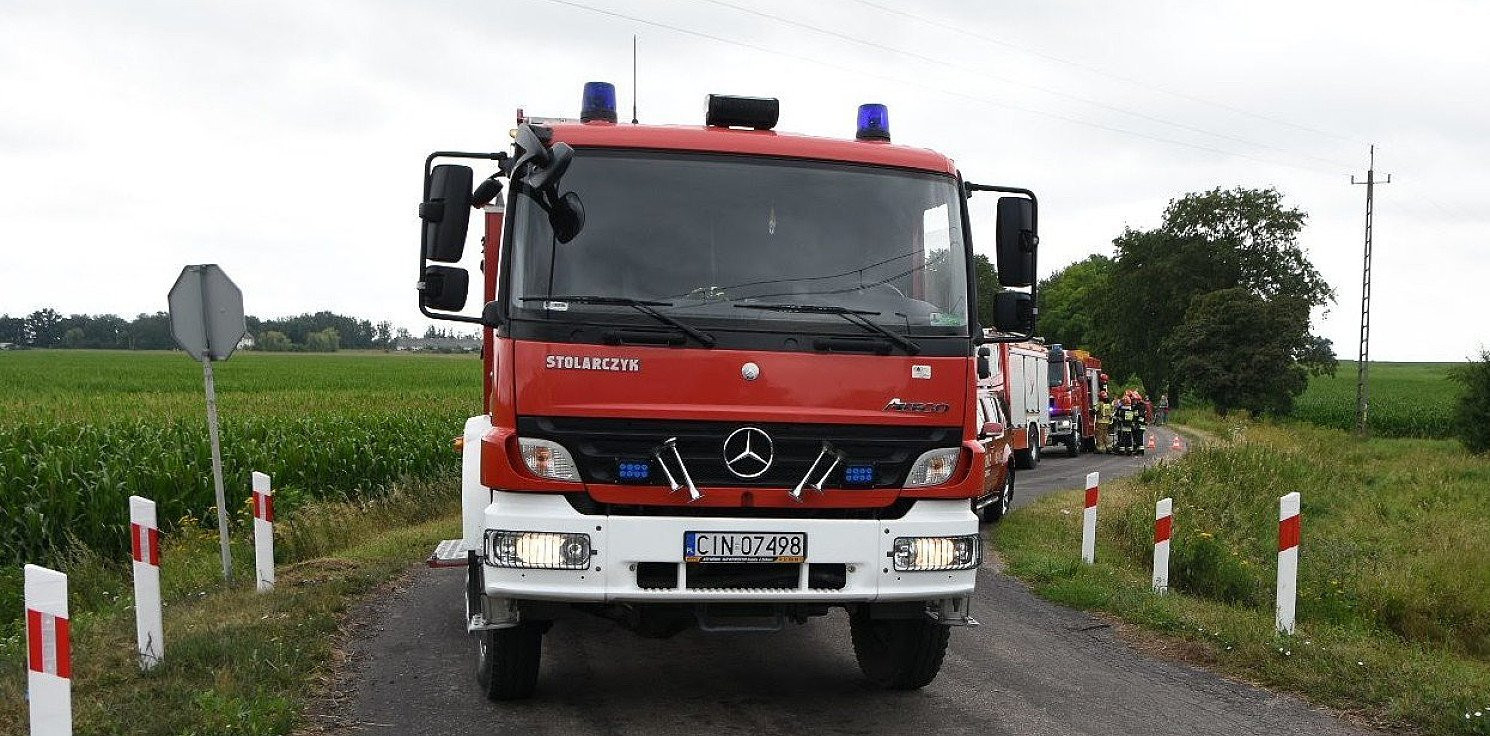 Inowrocław - Strażacy z Kruszwicy pierwsi w województwie