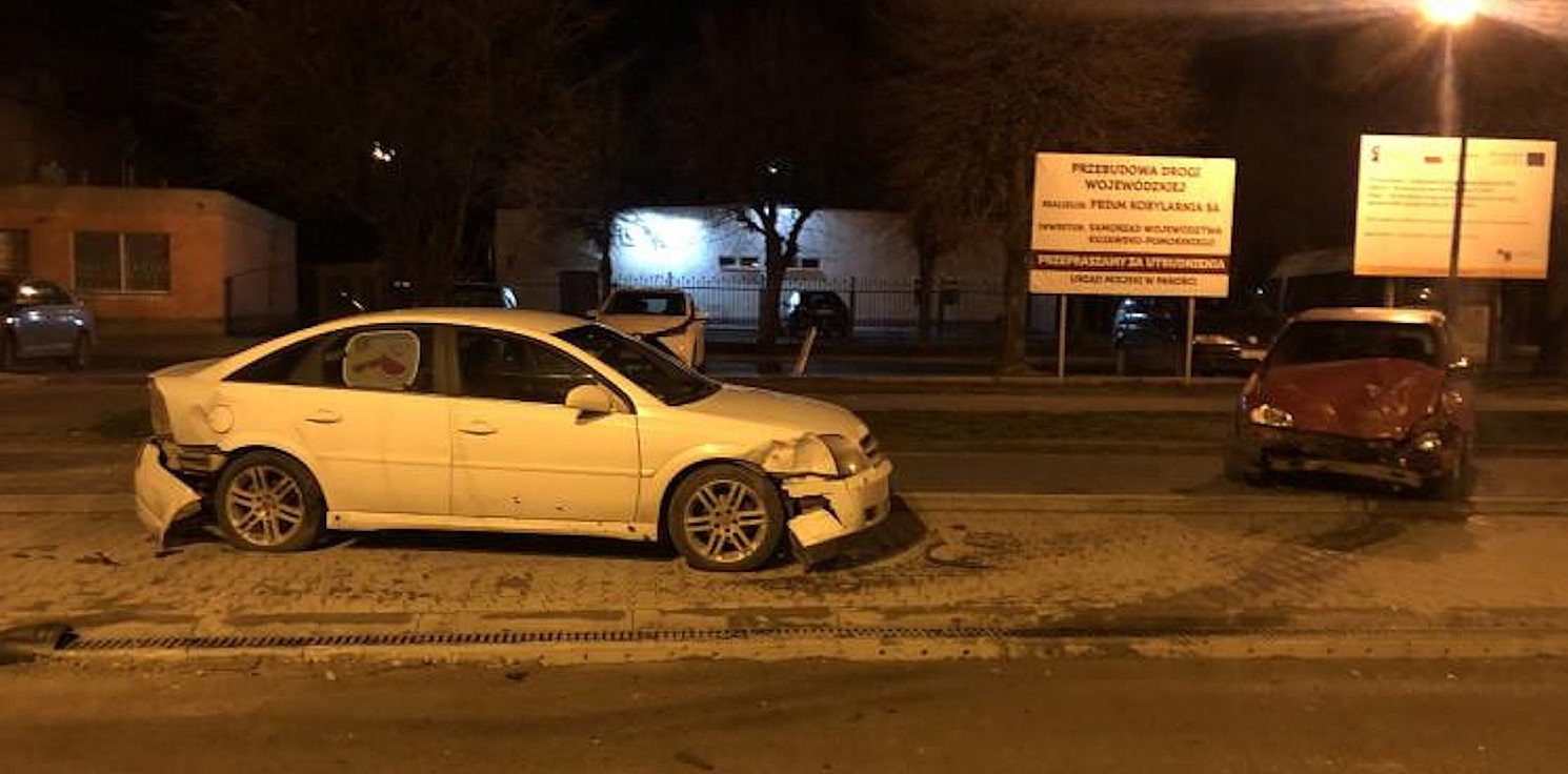 Pakość.online - Pijacki rajd 26-latka. Zabrał szefowi auto i...